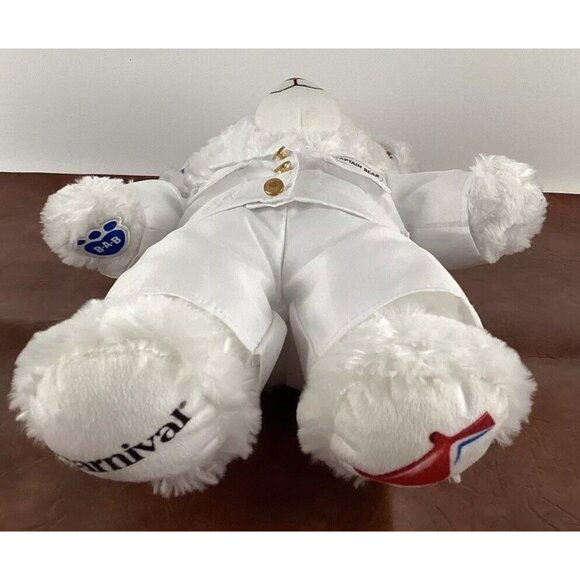 Carnival Cruise Build A Bear 14" Plush Stuffed Teddy Bear with Captains Uniform - Picture 12 of 16